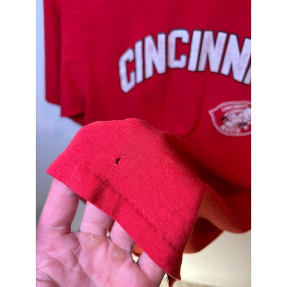 Vintage Cincinnati Reds Logo 7 tee - Picture 4 of 4